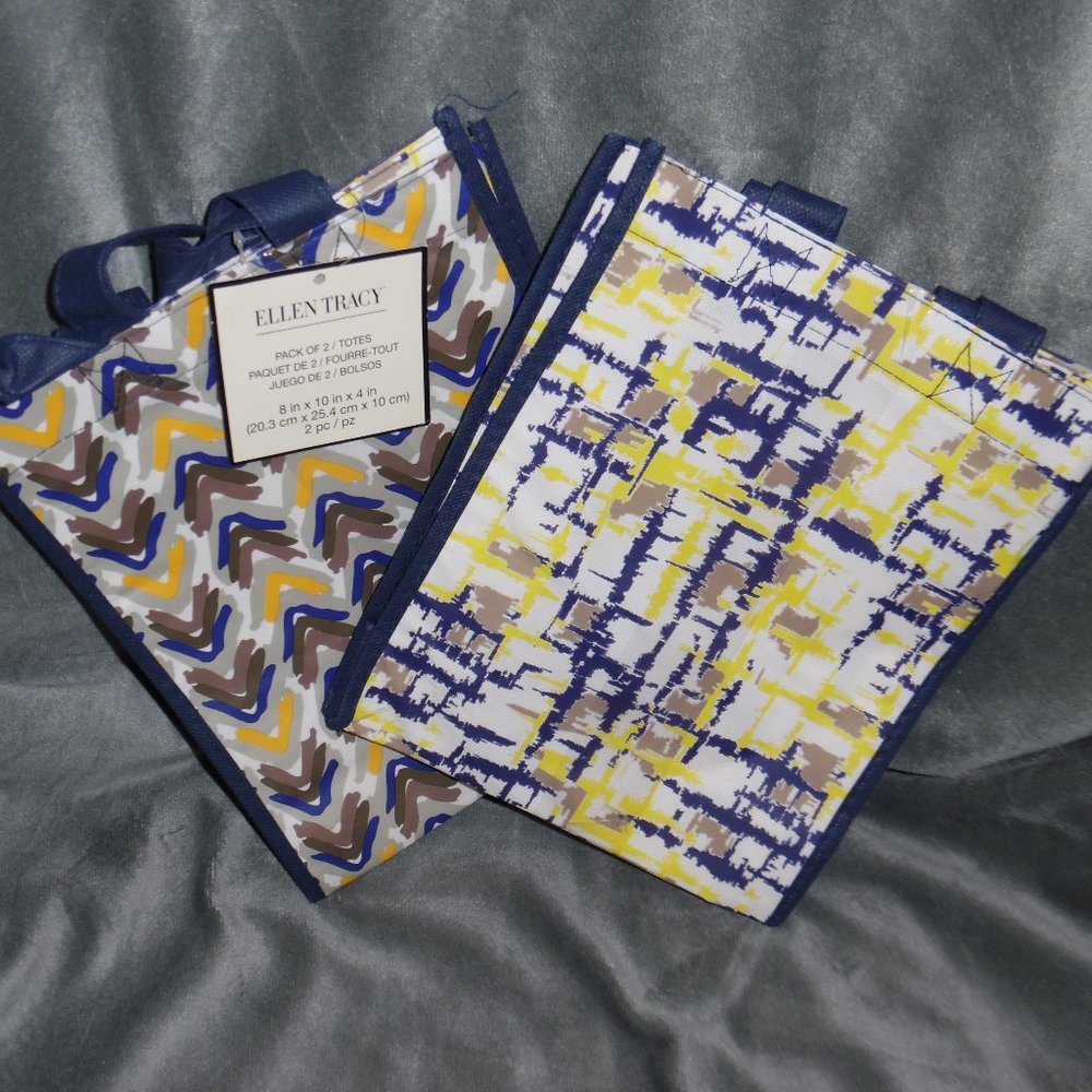 Ellen Tracy 2 Sets of 2 Totes